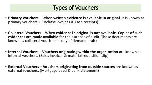 unit 4 vouching
