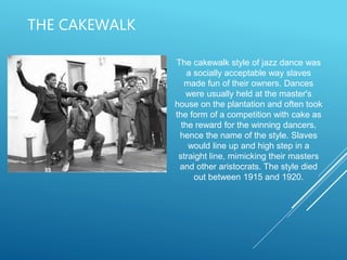 Unit 47 jazz dance | PPTX