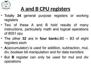 Register Boolean Unit_4 8051_PPT_Architecture_pin_Addressing mode.ppt