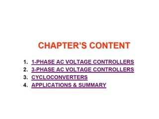 Unit 4 ac voltage controller