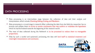 Unit 4 _Analysis and interpretation of data_editing, coding and ...