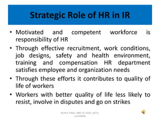 Ir Work Example Unit 4 approaches to IR | PPTX