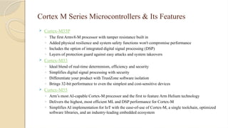 Unit 4 arm CORTEX processor fundamentals.pptx