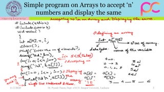 Unit 4 Arrays | PPT