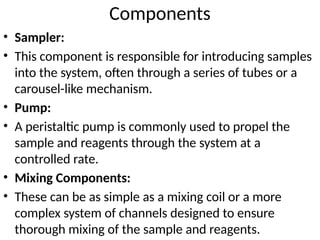 Reagent Carousel Automation Part 1st medical laboratory read once | PPTX