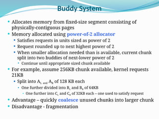 Virtual memory management in operatng system for computer engineering ...