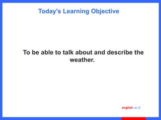 Comprehensive B1-Level English Lesson on Describing Bad Weather | PPTX