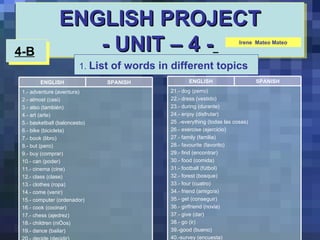 Unit 4 basic level 1 d | PPT