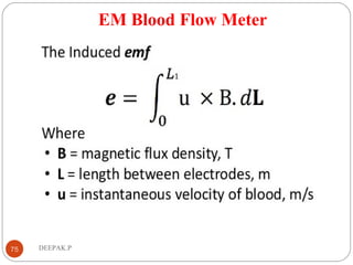 EM Blood Flow Meter
75 DEEPAK.P
 
