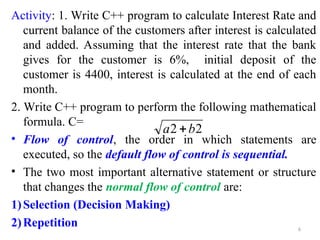 UNIT 4 (C++)-CONllTROL STAM PART ONE.ppt
