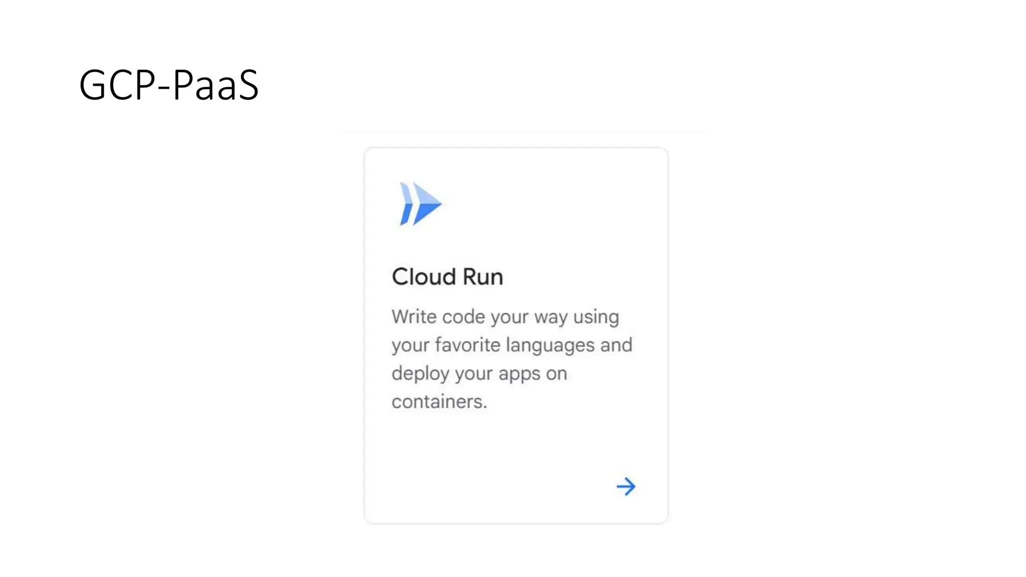 GCP-PaaS
 