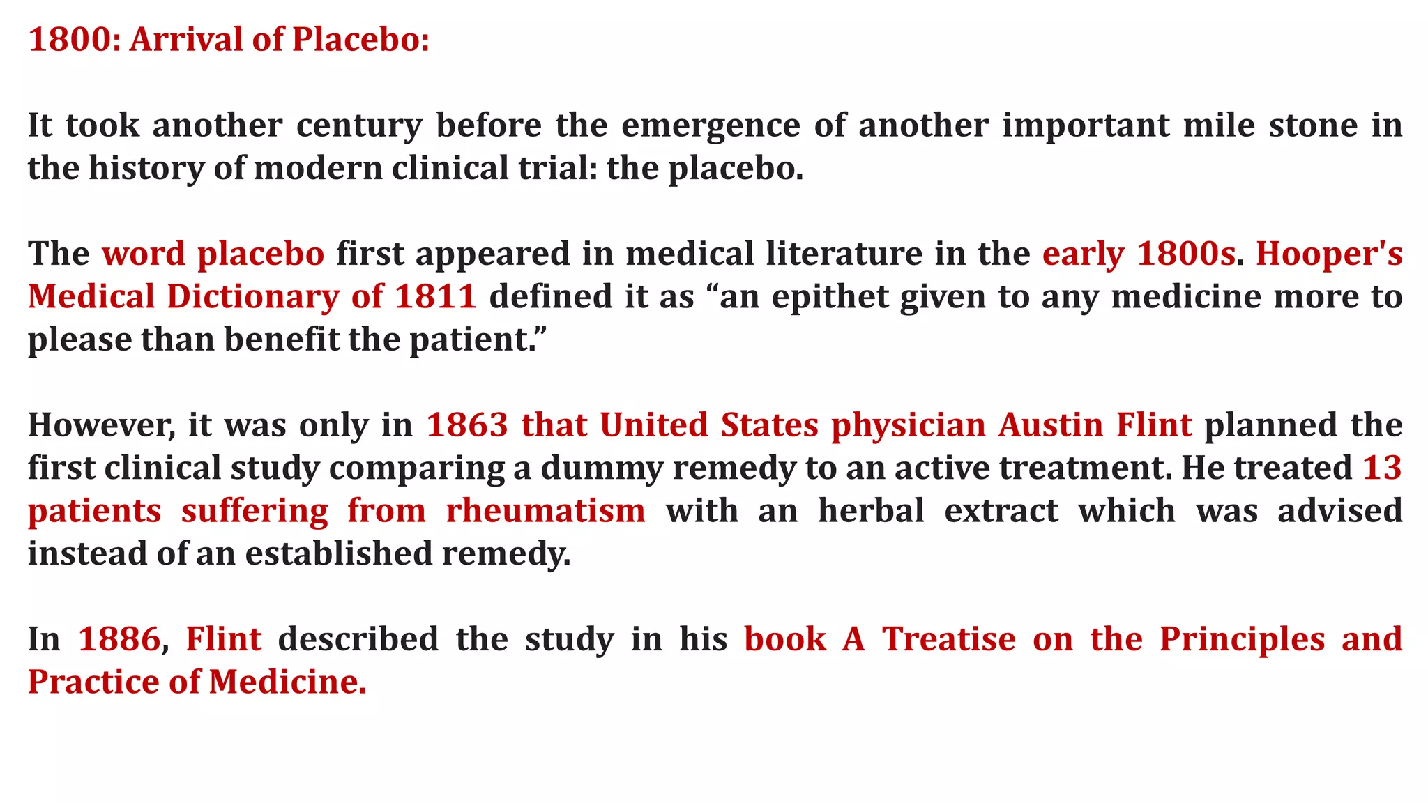 CLINICAL TRIALS PPT | PDF