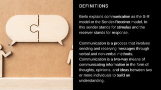 Grade R Communication Model UGC NET Paper 1 Complete Communication - Chapter 4 of Paper 1 GS | PDF