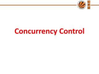 Unit 4 Concurrency control.pptx dbms lovely | PPTX