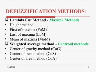 Unit 4 Crisp Relation and Defuzzification.ppt