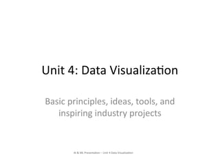 Comprehensive Guide to Data Visualization Principles, Tools, and ...
