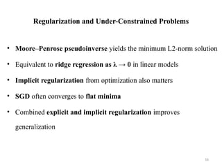 Comprehensive Guide to Regularization Techniques in Deep Learning | PPTX