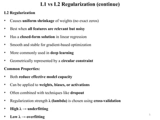 Comprehensive Guide to Regularization Techniques in Deep Learning | PPTX