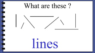 What are these ?
lines
 