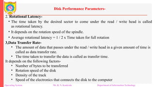 Comprehensive Overview of Disk and File System Management in Operating ...
