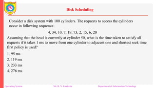 Comprehensive Overview of Disk and File System Management in Operating ...