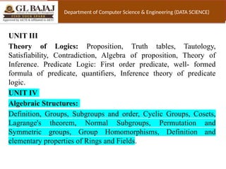 UNIT4_DSTL.pptxMathematical Foundations of Discrete Systems and Logic ...
