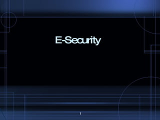 E-Security 
