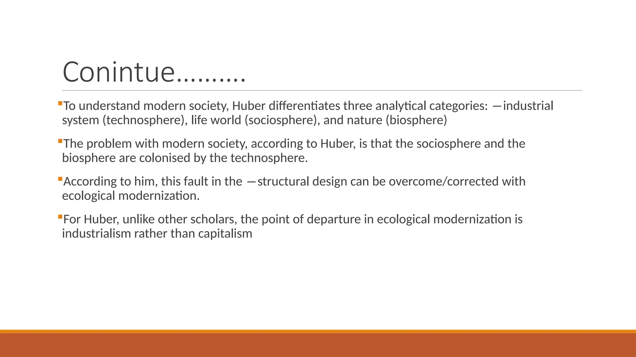 ECOLOGICAL MODERNIZATION NOTES OF SOCIOLOGY | PPTX