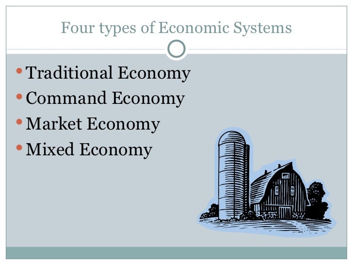 types of economic systems