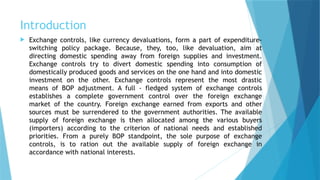 Exchange Control Methods Unit 4 Exchange Control_1234567891011121314.pptx