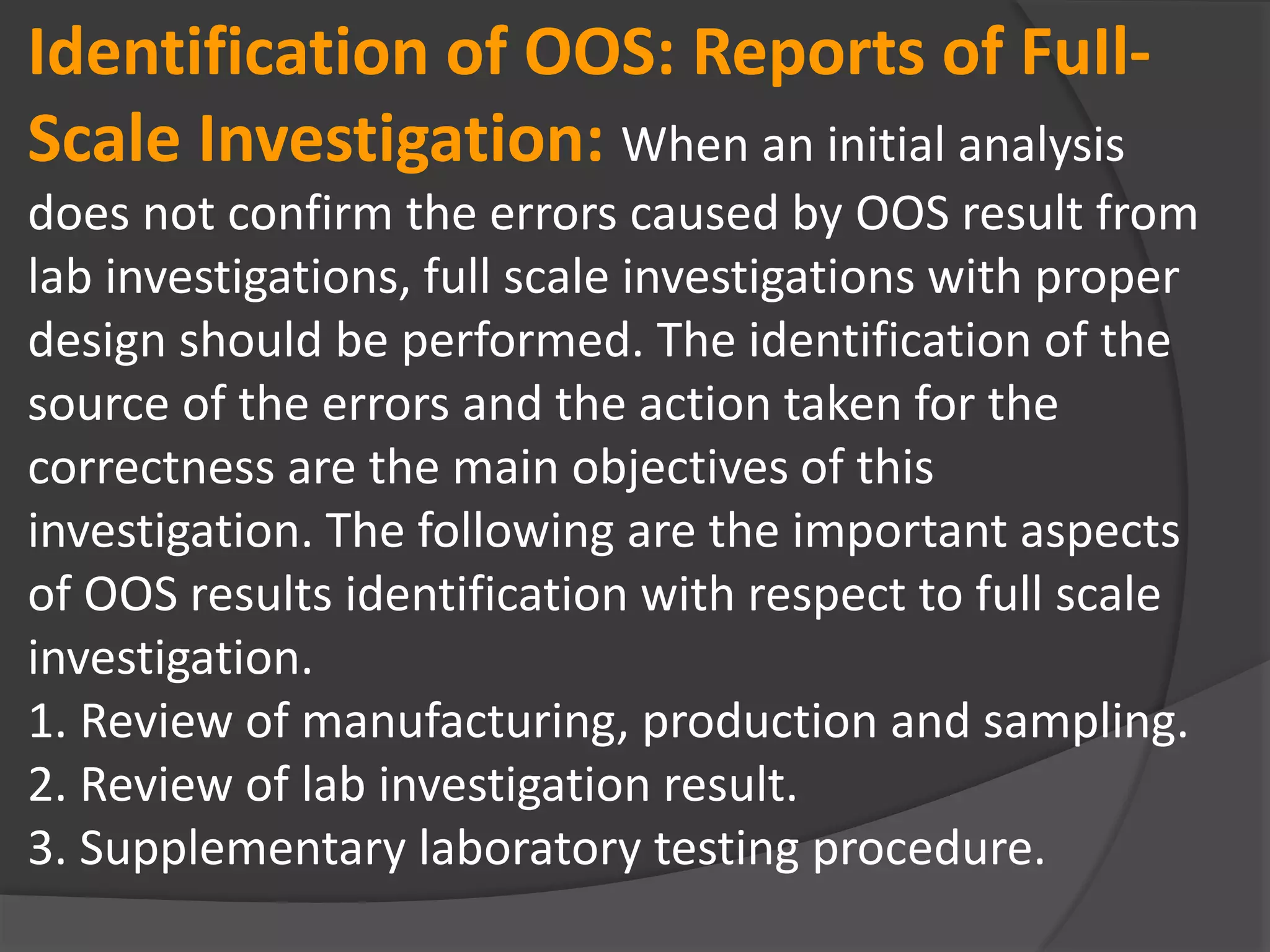 Quality management systems