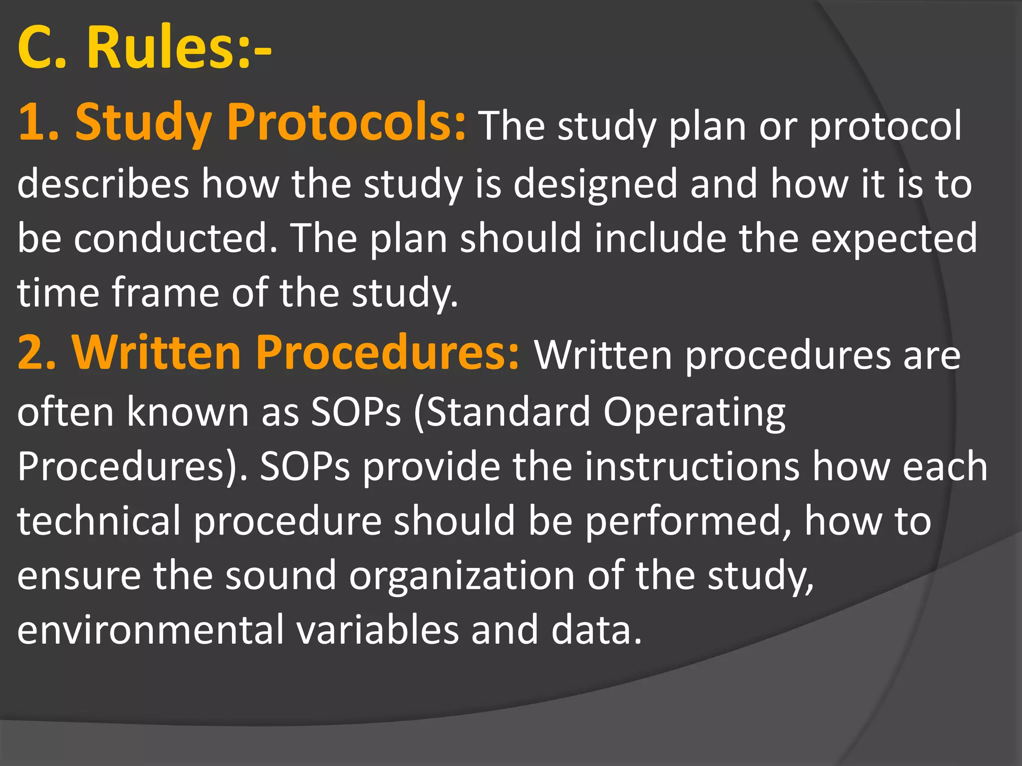 Quality management systems