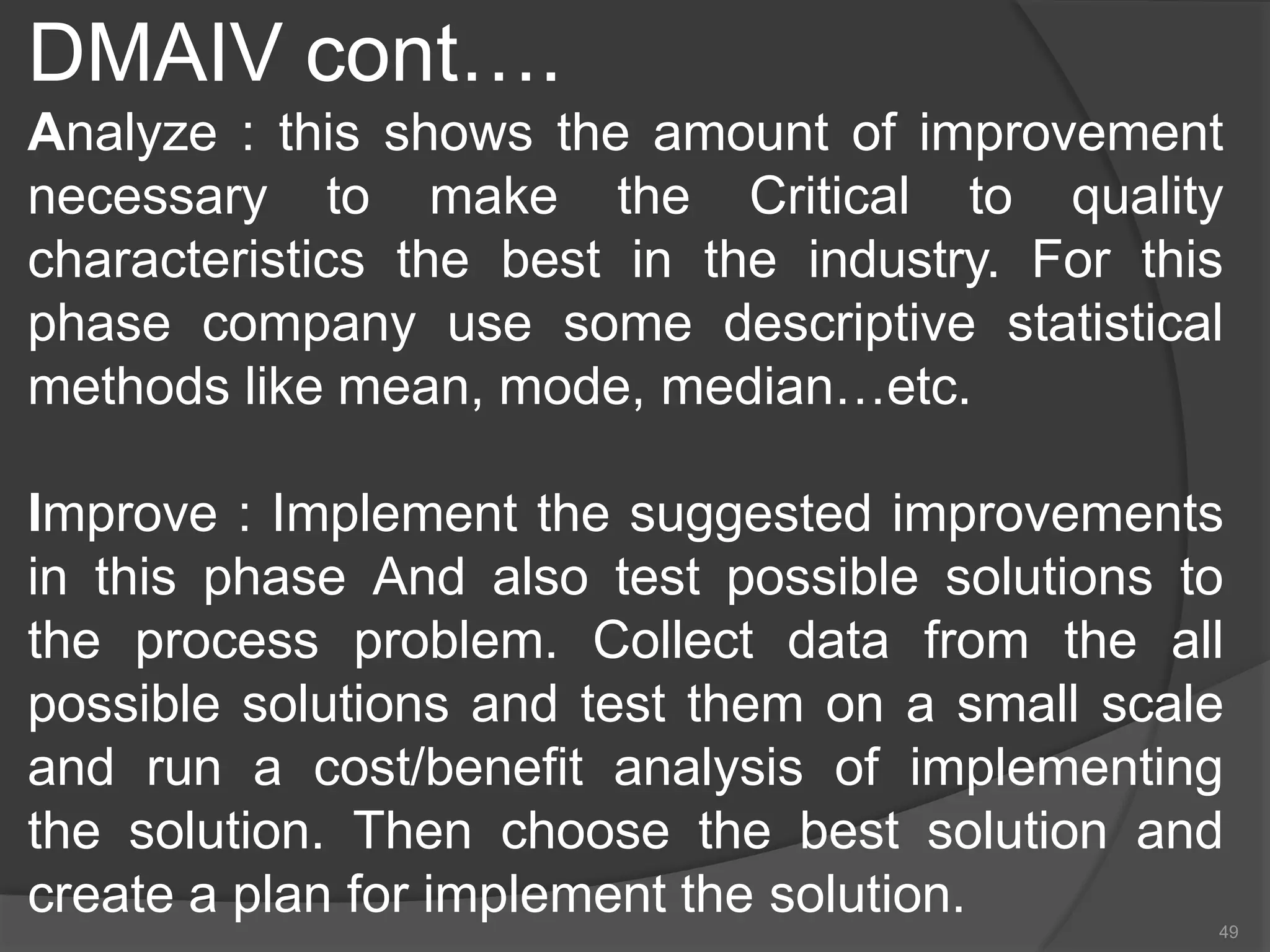 Quality management systems