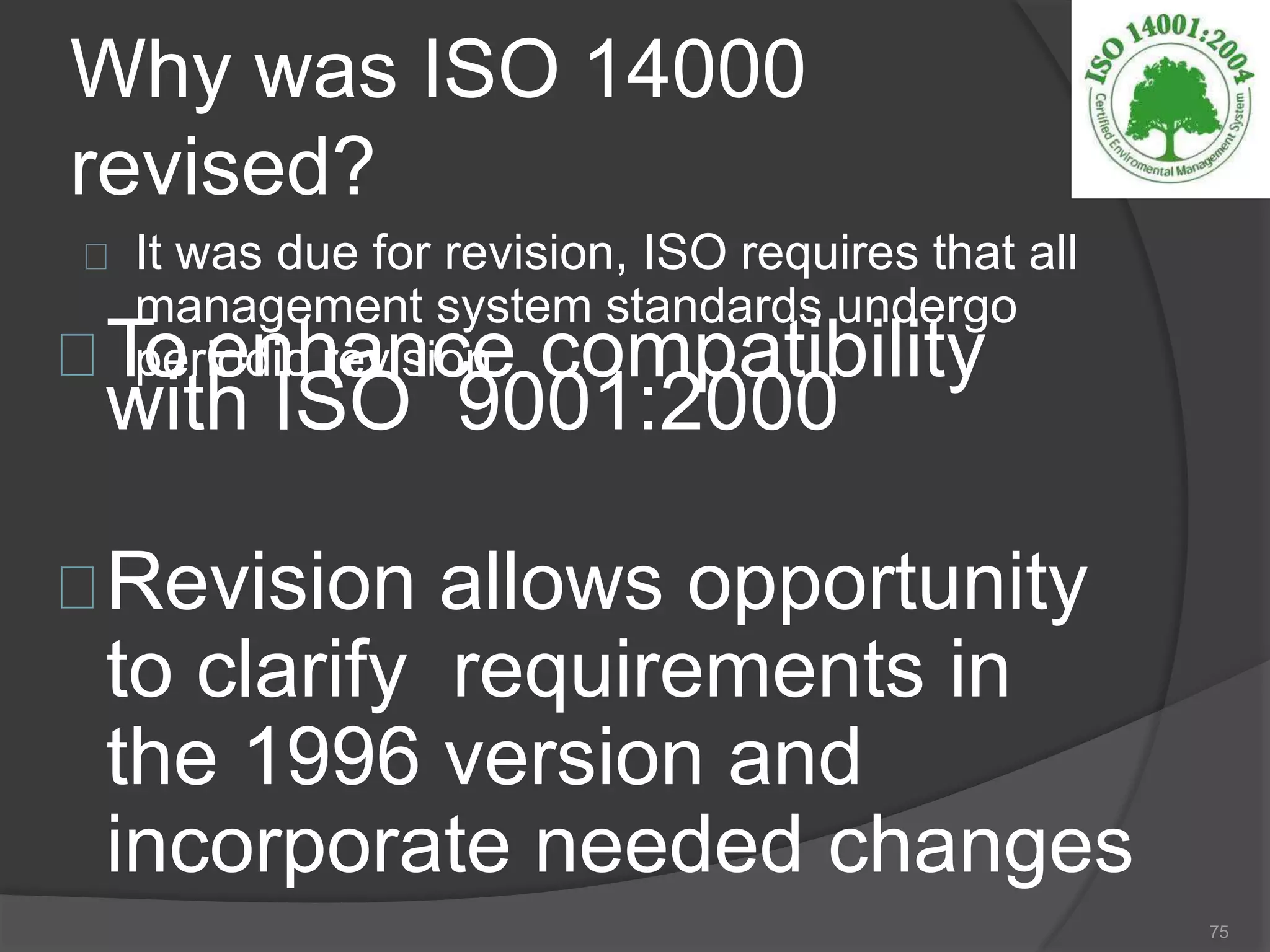 Quality management systems