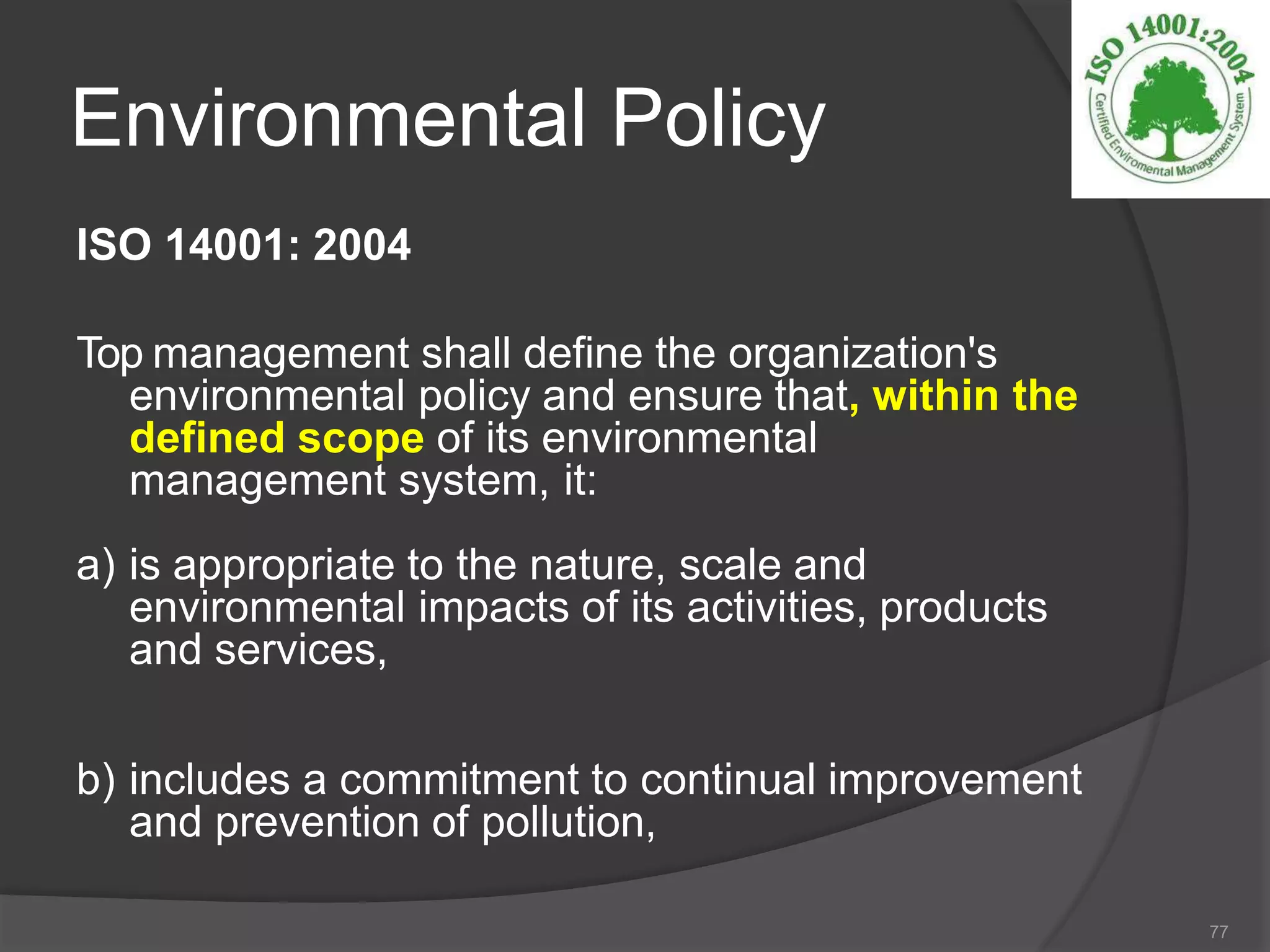 Quality management systems