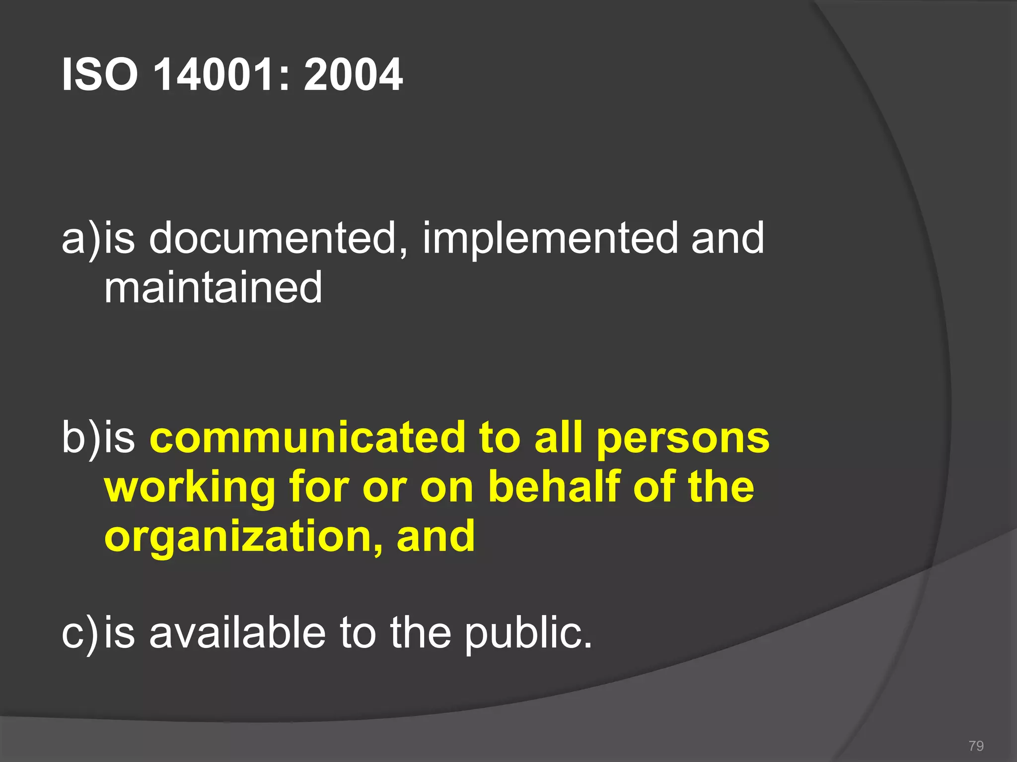 Quality management systems