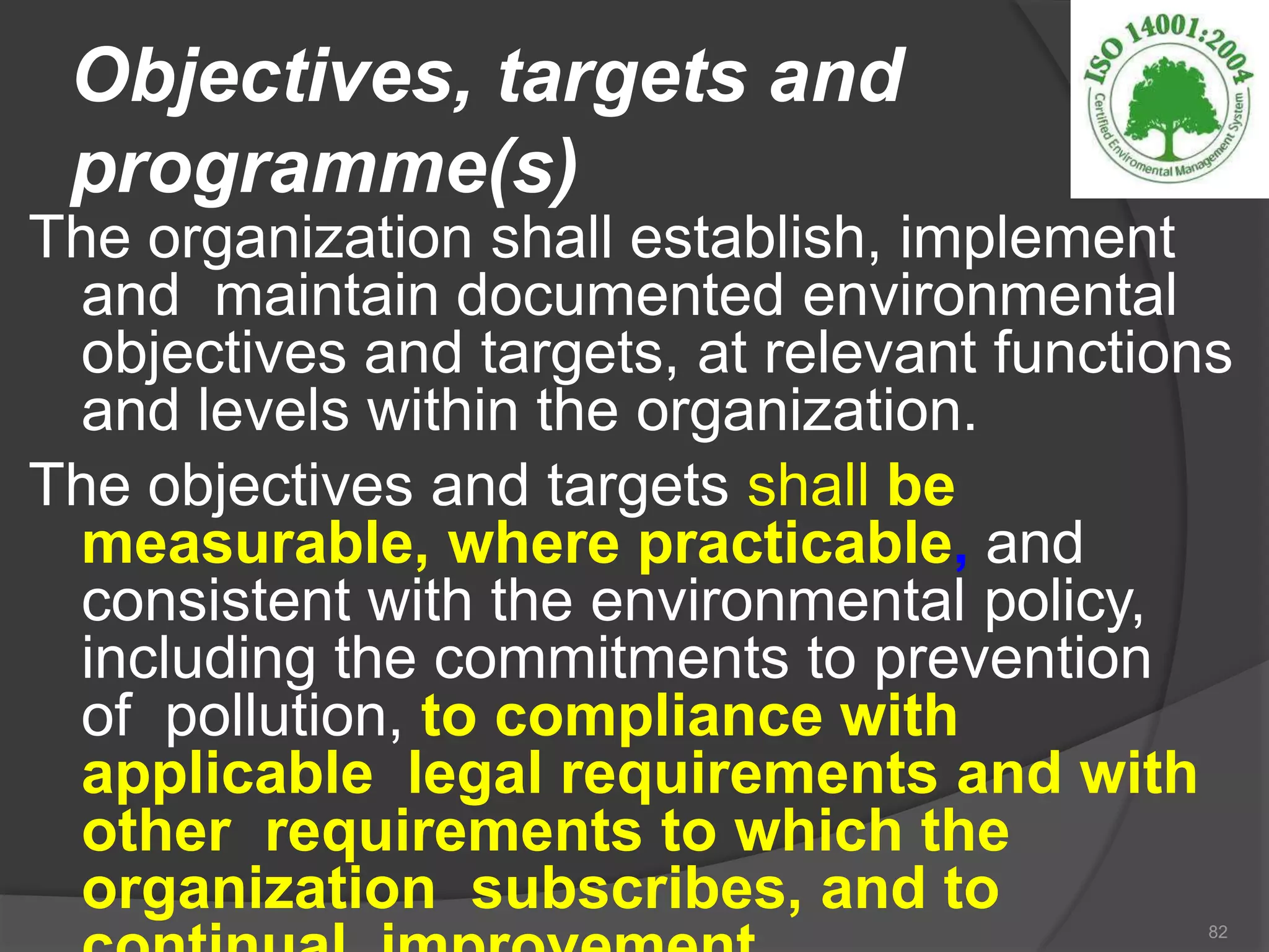 Quality management systems