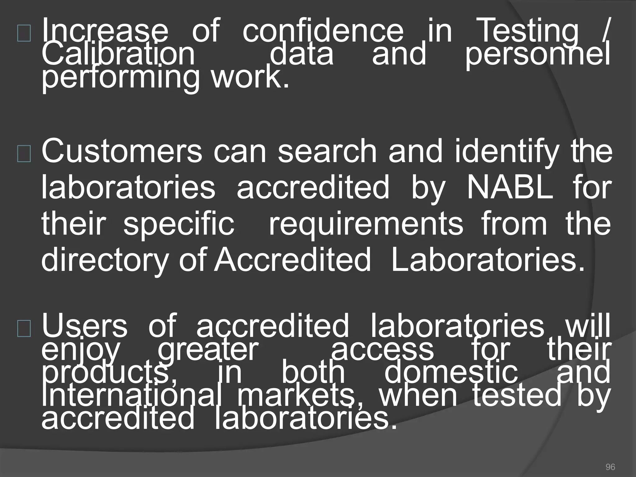 Quality management systems