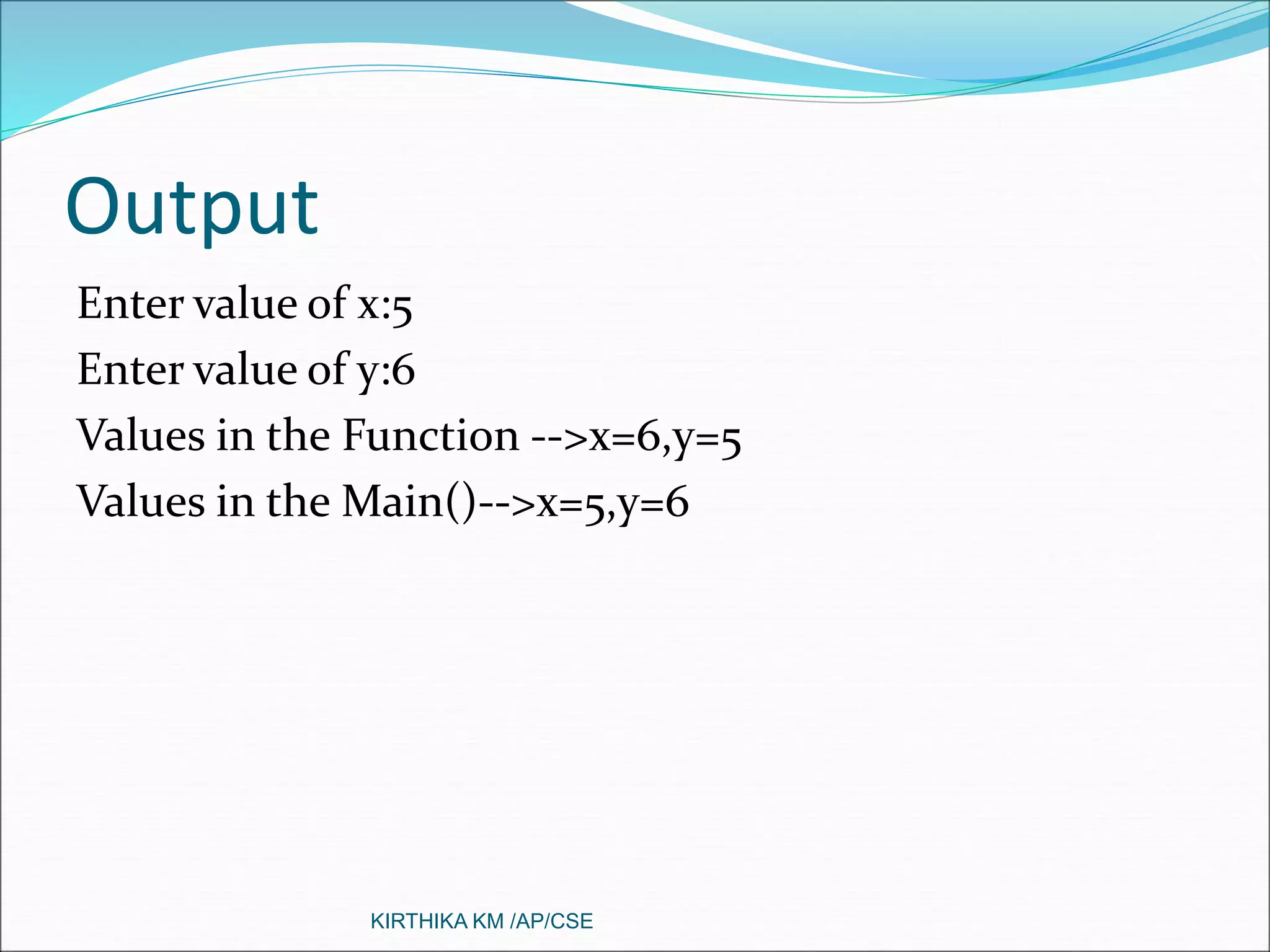 Unit 4 functions and pointers | PPT