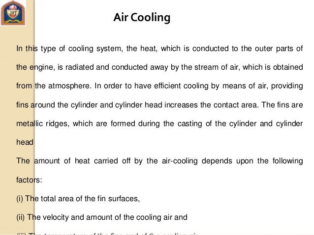 Cooling And Lubrication System Cooling And Lubrication System