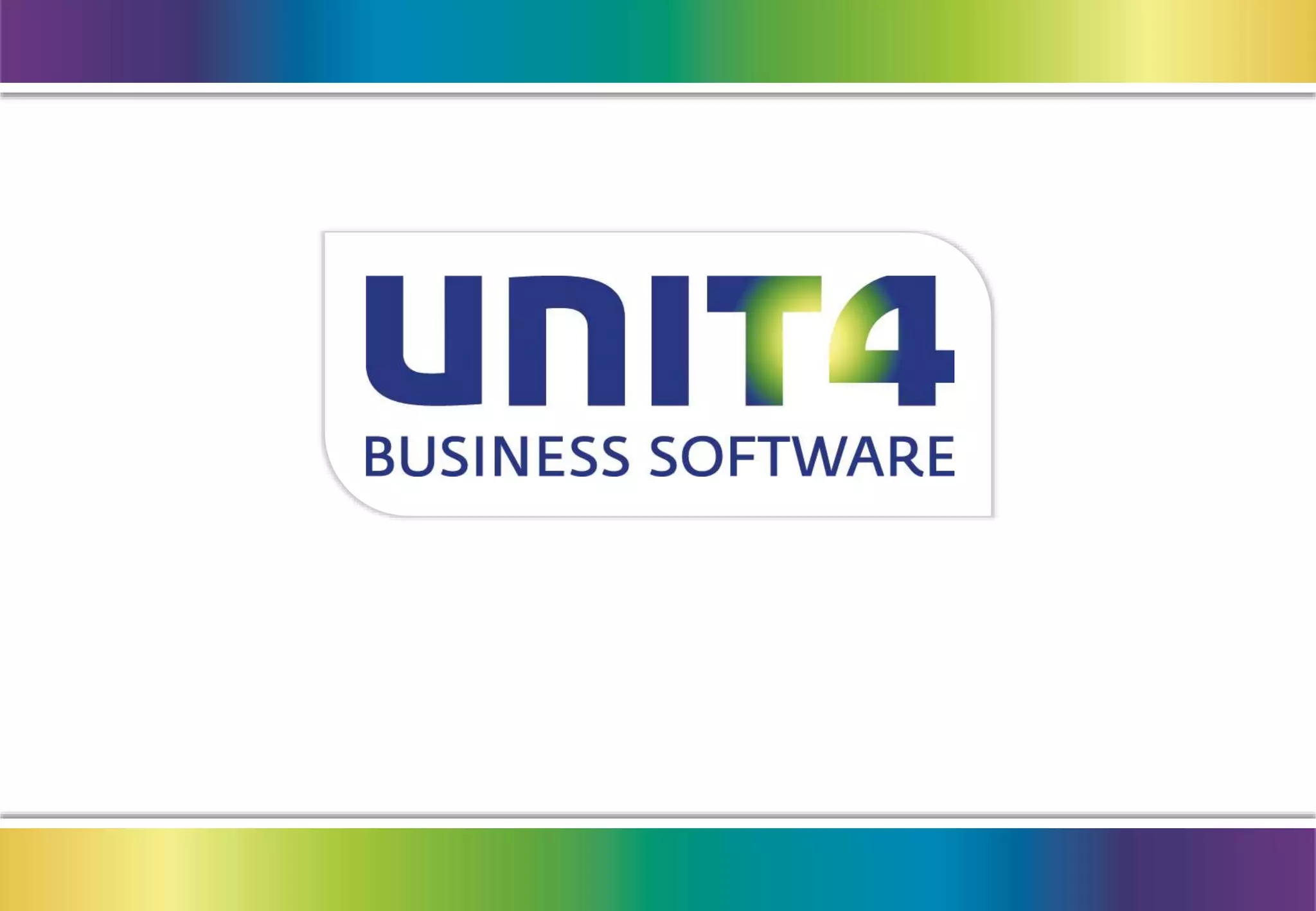 UNIT4 in the not for profit sector