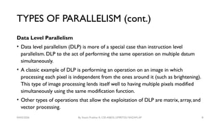 Comprehensive Overview of Parallelism and Instruction-Level Parallelism ...