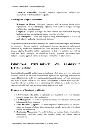 LEADERSHIP THEORY AND MOTIVATION THEORY. | DOCX