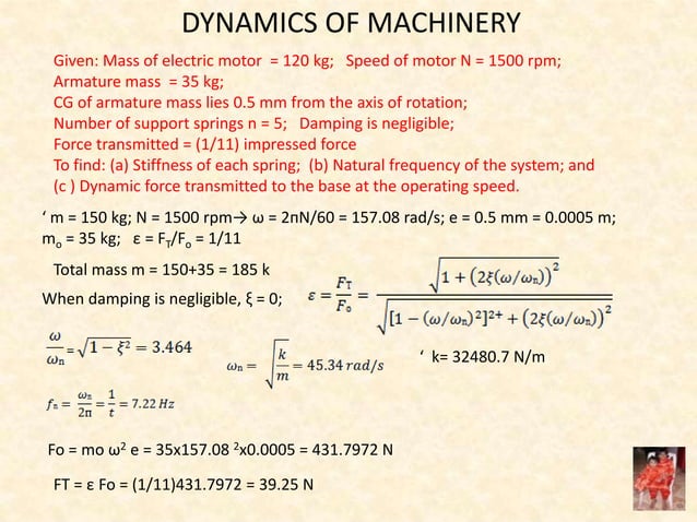 Dynamics of Machinery Unit IV | PPTX | Physics | Science