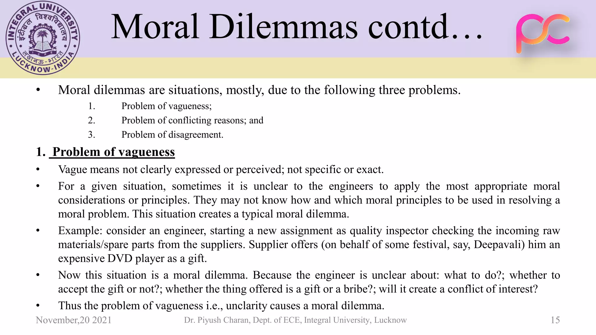 Unit 4 Engineering Ethics