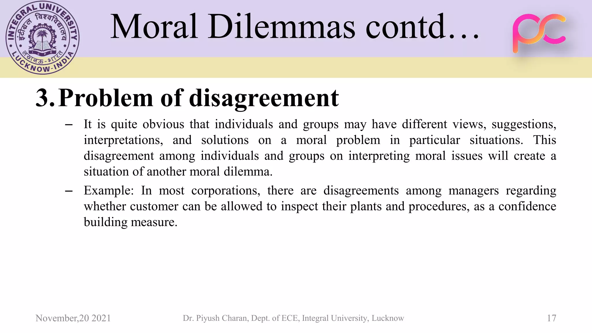 Unit 4 Engineering Ethics