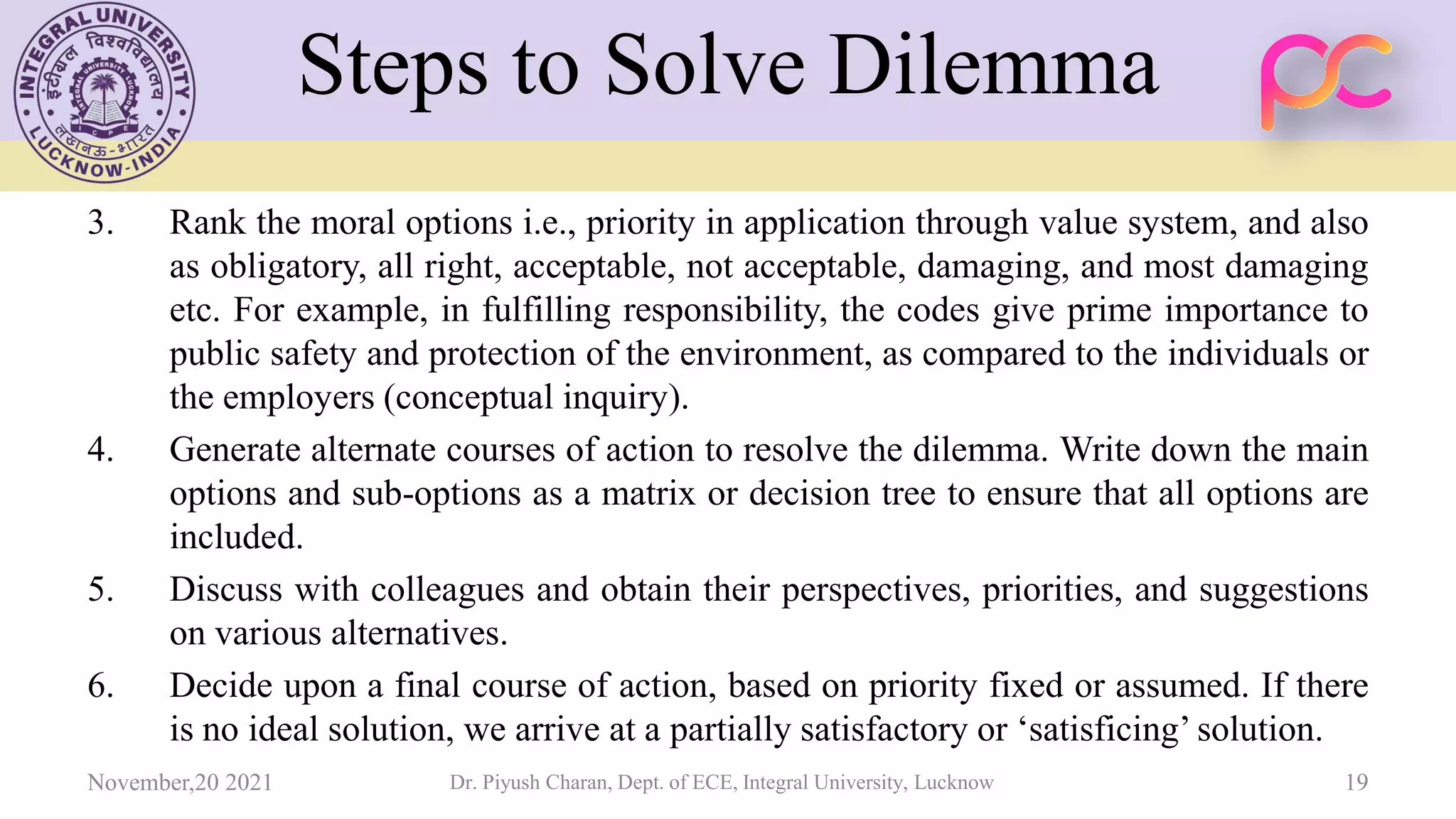 Unit 4 Engineering Ethics