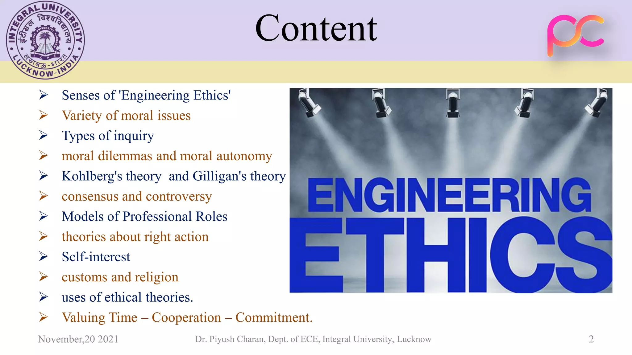 Unit 4 Engineering Ethics