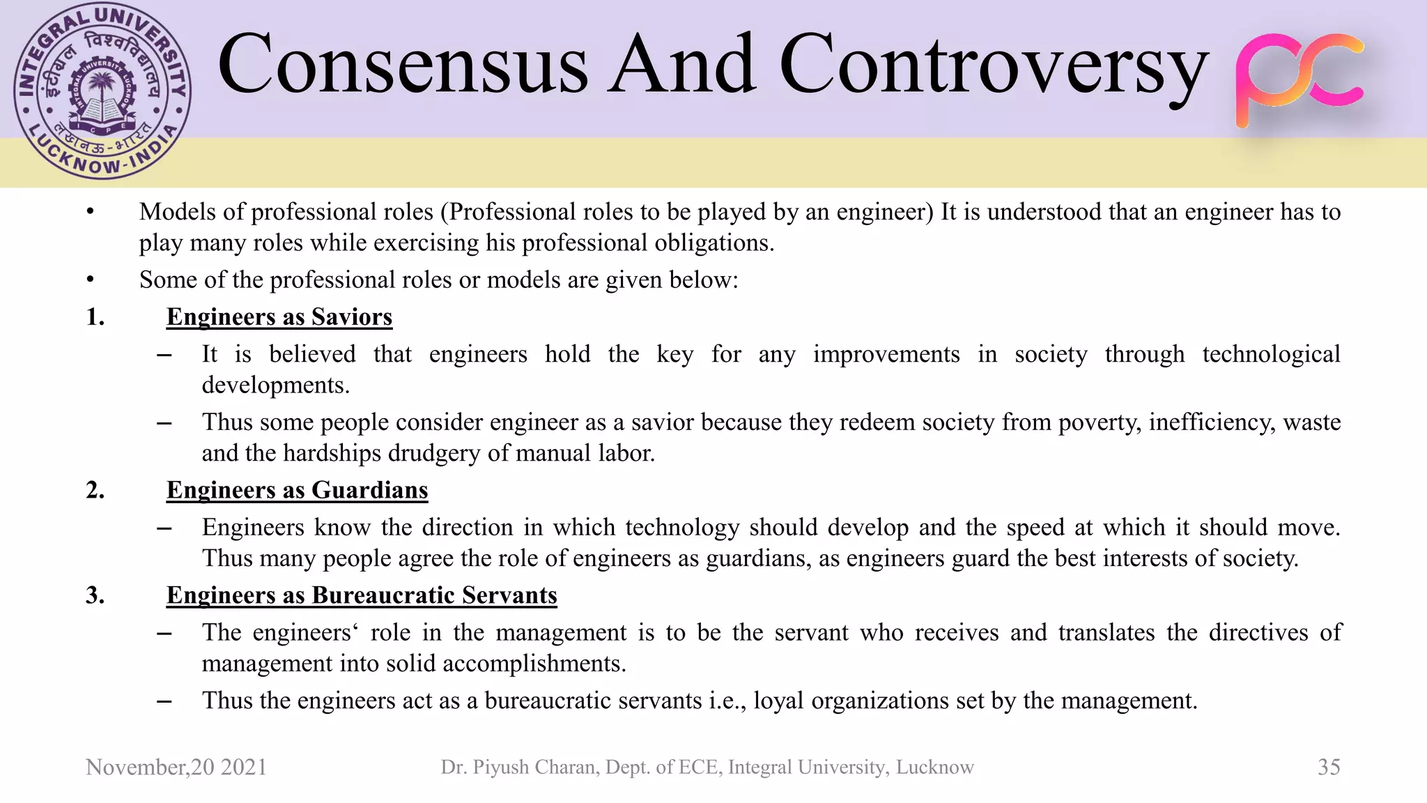 Unit 4 Engineering Ethics