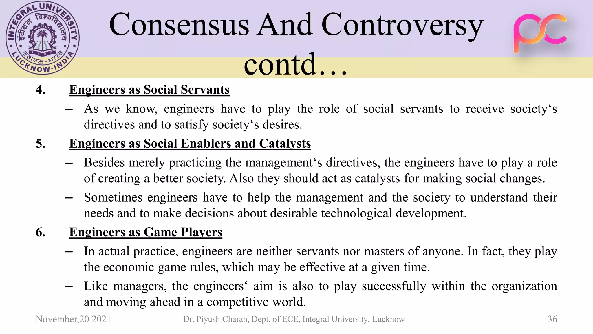 Unit 4 Engineering Ethics